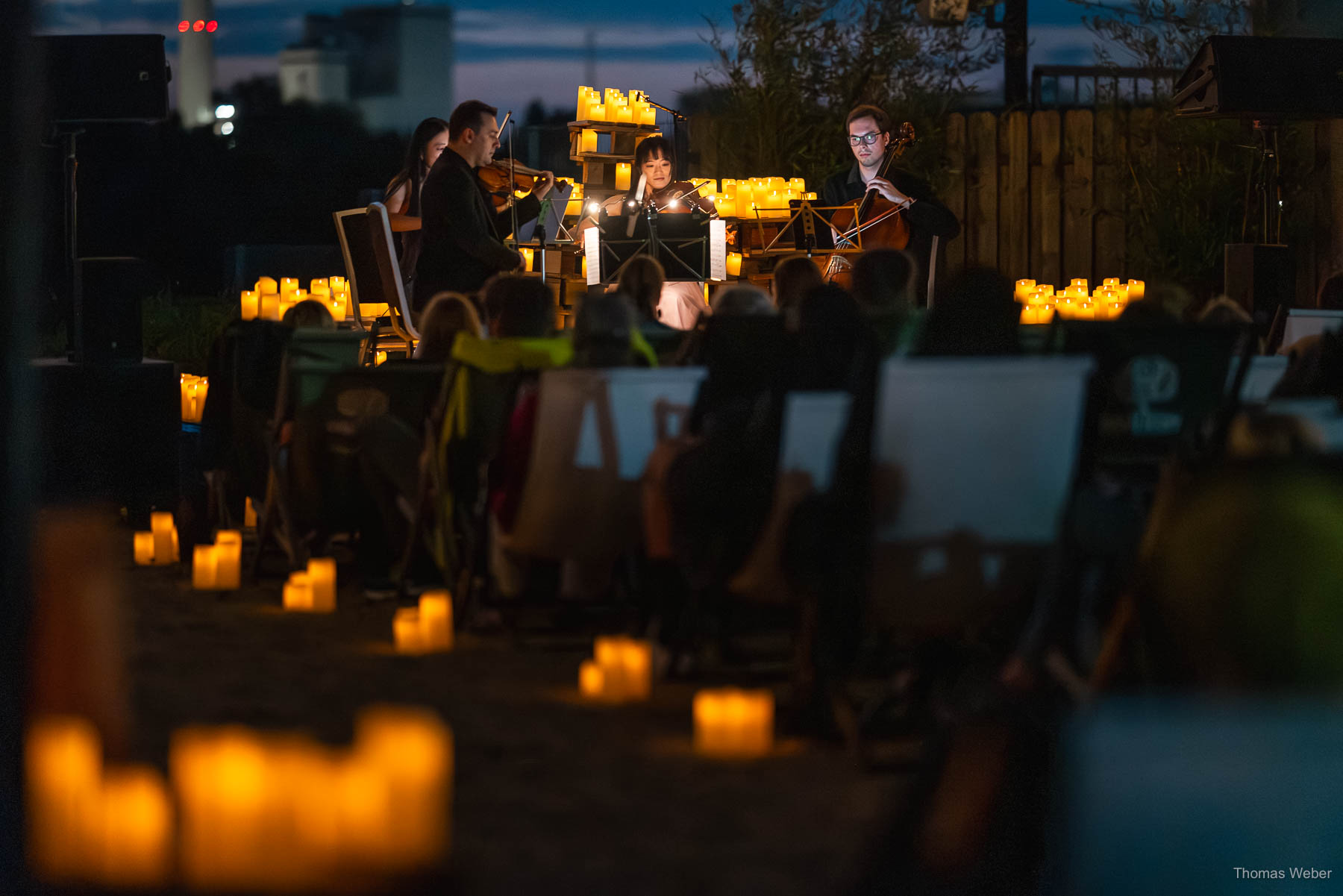 Konzert im Kerzenlicht in Bremen, Fotograf Thomas Weber