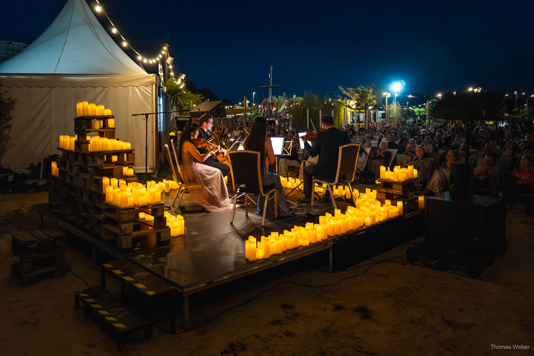 Konzert im Kerzenlicht in Bremen, Fotograf Thomas Weber