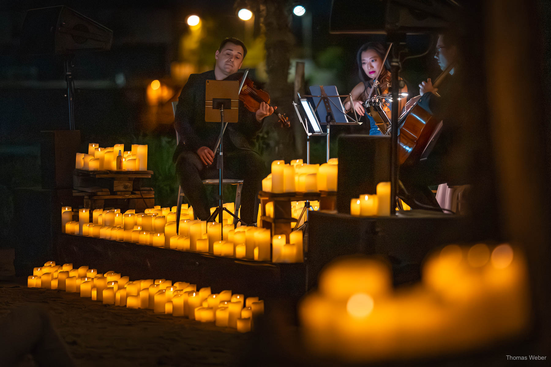 Konzert im Kerzenlicht in Bremen, Fotograf Thomas Weber